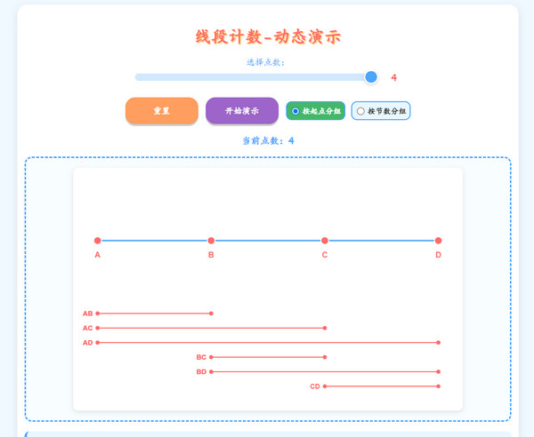 线段计数-动态演示