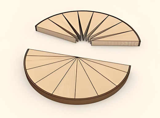 圆形与矩形的转换演示