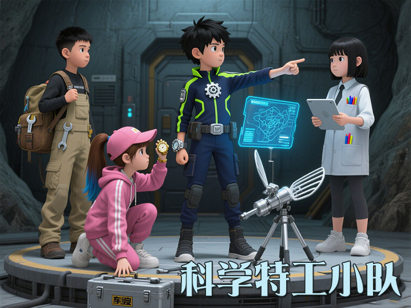 【科学特工小队-第二卷 幻影编制者】第十一章：行动圆满成功