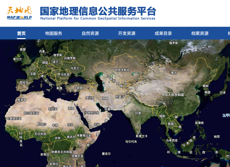 天地图 - 轻松制作地理互动网页