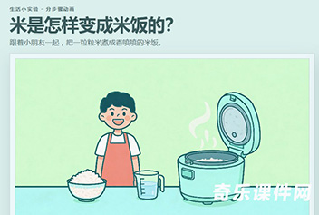 米怎么变成米饭的
